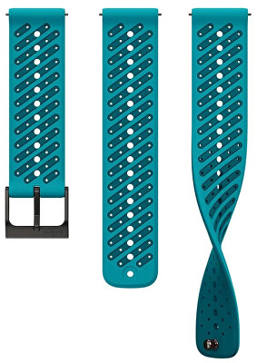 Suunto - Řemínek 22mm Athletic 8 Wave Blue S+M SS051244000