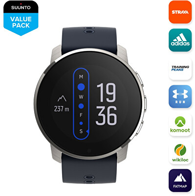 Suunto - Suunto 9 Peak Granite Blue Titanium SS050520000