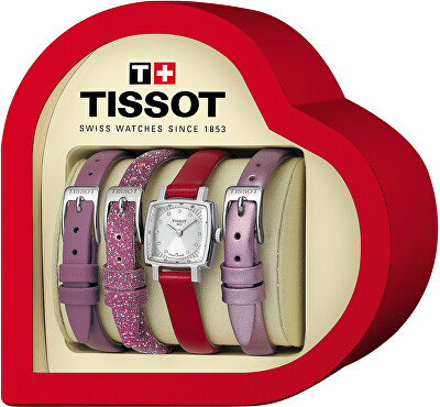 Tissot - SET Lovely Square Valentines T058.109.16.036.00