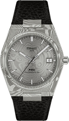 Tissot - PRX Powermatic 80 Damascus Steel 38 mm T137.807.96.081.00