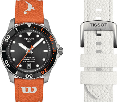 Tissot - Seastar 1000 Wilson WNBA Powermatic 80 + náhradní řemínek T120.807.17.051.00