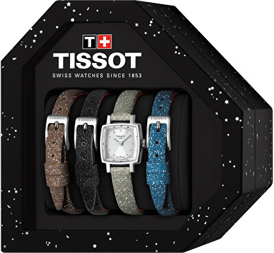 Tissot - T-Lady Lovely Square Festive Kit SET T058.109.17.036.02