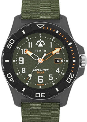 Timex - Expedition Solar Freedive Ocean Recycled Fabric TW2V40400