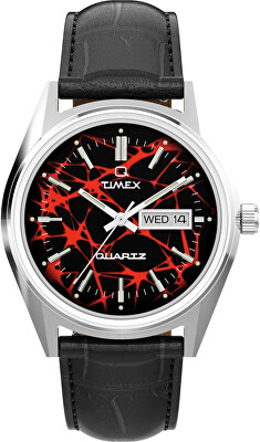 Timex - Q Red Vega 1978 Reissue TW2Y55700UK
