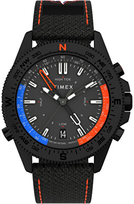 Timex - 2. JAKOST -  Expedition North #Tide - Temperature - Compass Eco-Friendly Fabric Strap TW2V03900QY