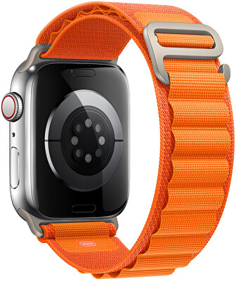 4wrist - Apple watch Alpine loop straps #Orange 42/44/45/49mm