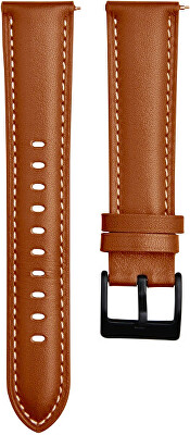 4wrist - Kožený řemínek s prošíváním - Light Brown