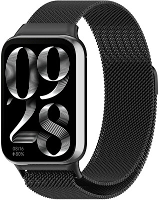 4wrist - Milánský tah pro Xiaomi 9 Pro a 8 Pro - Black