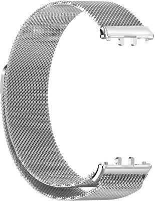 4wrist - Řemínek pro Samsung Fit 3 - Milanese Loop Silver