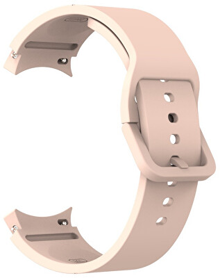 4wrist - Silikonový řemínek pro Samsung Galaxy Watch 6/5/4 - Pink Sand