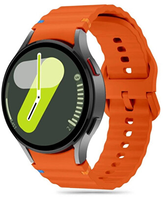 4wrist - Silikonový řemínek pro Samsung Galaxy Watch 7 - Orange