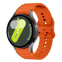 4wrist - Silikonový řemínek pro Samsung Galaxy Watch 7 - Orange