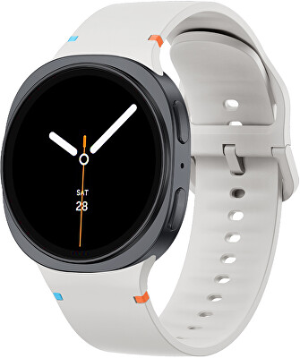 4wrist - Silikonový řemínek pro Samsung Galaxy Watch8 - Bílý