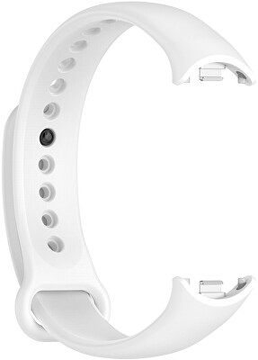 4wrist - Silikonový řemínek pro Xiaomi 9 a 8 - White