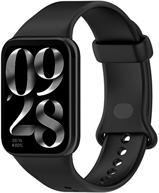 4wrist - Silikonový řemínek pro Xiaomi 9 Pro a 8 Pro - Black