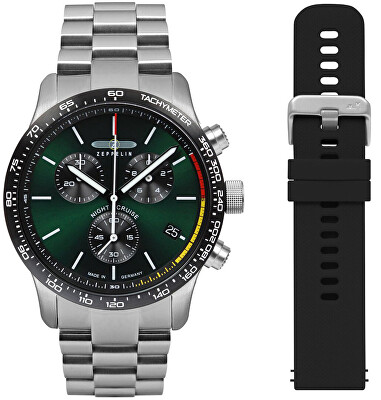 Zeppelin - Dárkový set Night Cruise Quartz 7288M-4_SET + řemínek