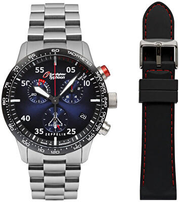 Zeppelin - Eurofighter Quartz + řemínek 7298M-3_set