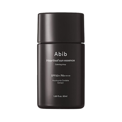 Abib - Zklidňující pleťová esence SPF 50+ Heartleaf Sun Essence (Calming Drop) 50 ml