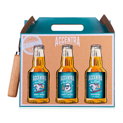 Accentra - Ajándékszett üvegnyitóval Men`s Collection Winter Edition