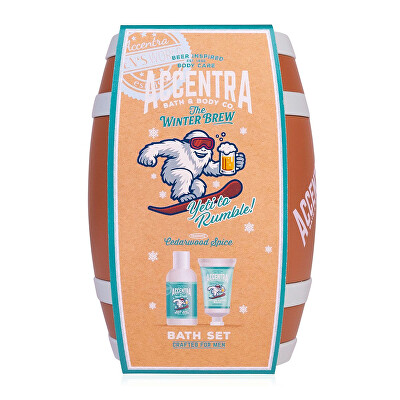Accentra - Dárková sada ve tvaru sudu Men`s Collection Winter Edition