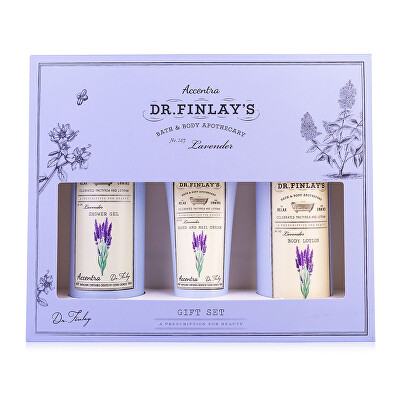 Accentra - Dárková sada koupelové péče Lavender Dr. Finlay`s