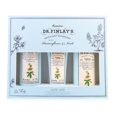 Accentra - Dárková sada koupelové péče Passionflower & Neroli Dr. Finlay`s
