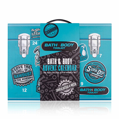 Accentra - Adventní kalendář pro muže Bath and Body Toolkit