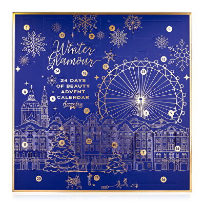 Accentra - Adventní kalendář Winter Glamour Blue
