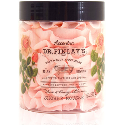 Accentra - Sprchová pěna Rose & Orange Blossom Shower Mousse 160 g