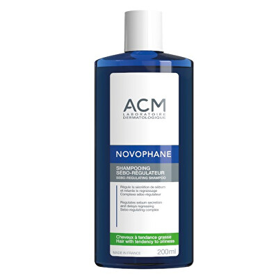 ACM - Šampon regulující tvorbu mazu Novophane (Sebo-Regulating Shampoo) 200 ml