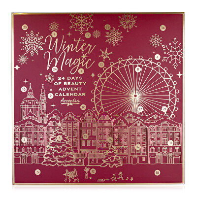 Accentra - Adventní kalendář Winter Magic Bordeaux