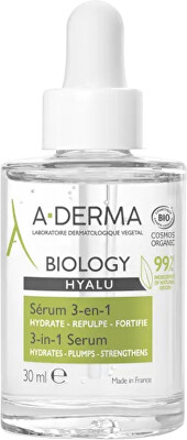 A-DERMA - Hyaluronové sérum 3v1 Biology Hyalu (3-in-1 Serum) 30 ml