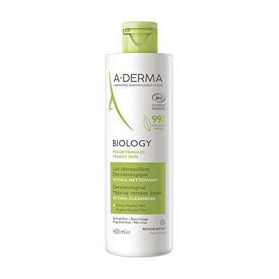A-DERMA - Hydratační odličovací mléko Biology (Make-Up Remover Lotion) 400 ml