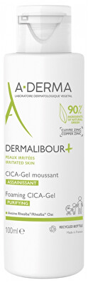 A-DERMA - Čisticí pěnivý gel Dermalibour+ (Foaming Cica Gel) 100 ml