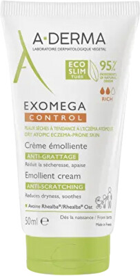 A-DERMA - Krém pro suchou pokožku se sklonem k atopickému ekzému Exomega Control (Emollient Cream) 50 ml
