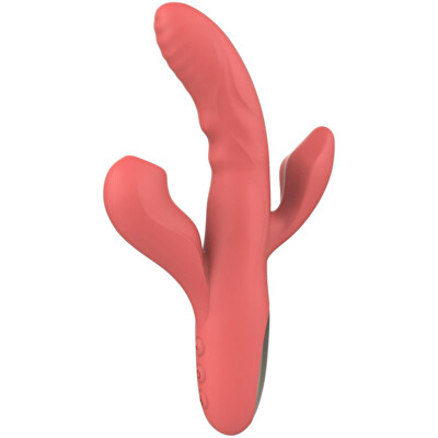 Adore - Silikonový tlakový vibrátor 3v1 Coraline