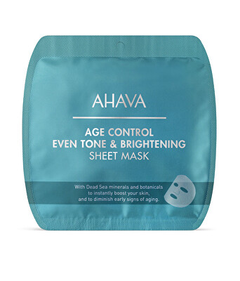 AHAVA - Rozjasňující pleťová maska Age Control (Even Tone & Brightening Sheet Mask) 17 g