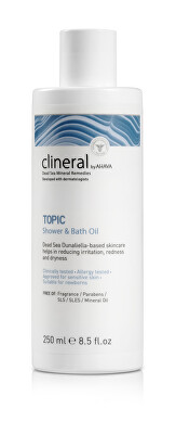 AHAVA - Sprchový olej Clineral Topic (Shower & Bath Oil) 250 ml