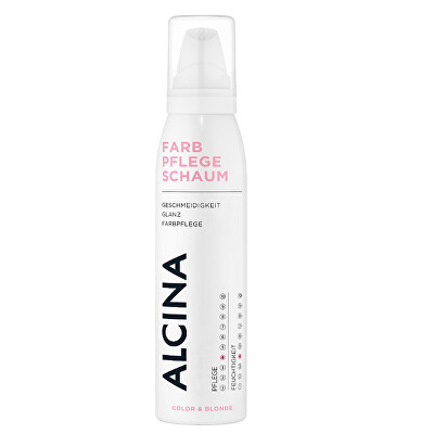 Alcina - Pečující pěna pro barvené a blond vlasy (Color & Blonde Color Care Foam) 150 ml