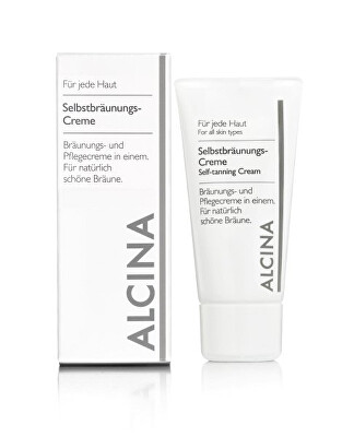 Alcina - Samoopalovací pleťový krém (Self-tanning Cream) 50 ml