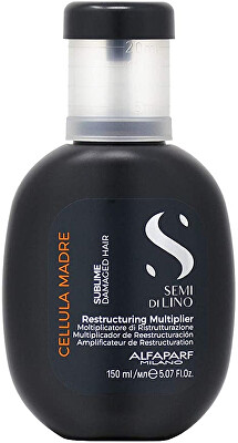 Alfaparf Milano - Restrukturalizační koncentrát pro poškozené vlasy Semi di Lino Sublime (Restructuring Multiplier) 150 ml