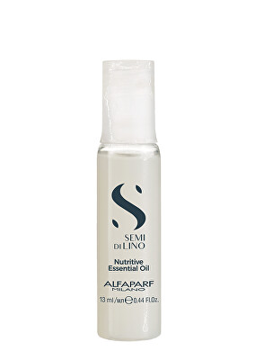 Alfaparf Milano - Hydratační a vyživující olej pro suché vlasy Semi di Lino Moisture (Nutritive Essential Oil) 6 x 13 ml