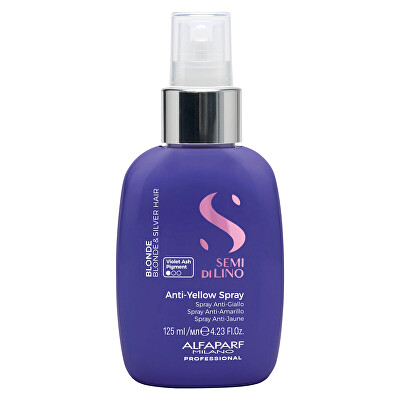 Alfaparf Milano - Sprej neutralizujúce žlté tóny Semi Di Lino Blonde (Anti-Yellow Spray) 125 ml