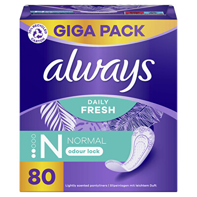 Always - Slipové vložky Normal 80 ks
