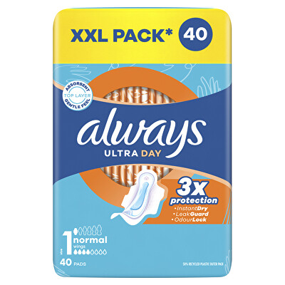 Always - Hygienické vložky Ultra Day Normal Quatro 40 ks