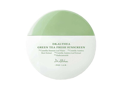 Dr. Althea - Fényvédő arcra SPF 50 Green Tea Fresh Sunscreen 45 ml