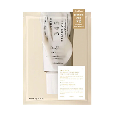 Dr. Althea - Zklidňující plátýnková maska 345 Relief Cream Mask 25 g