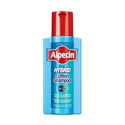 Alpecin - Kofeinový šampon pro muže pro citlivou pokožku hlavy Hybrid (Coffein Shampoo) 250 ml