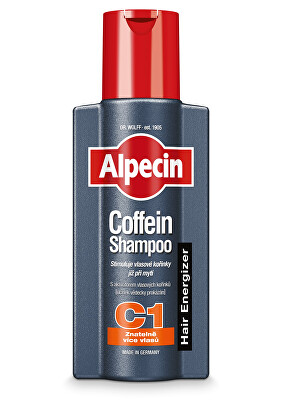 Alpecin - Kofeinový šampon proti vypadávání vlasů C1 (Energizer Coffein Shampoo) 250 ml