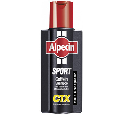 Alpecin - Kofeinový šampon proti vypadávání vlasů Sport CTX (Energizer Kofein Shampoo) 250 ml